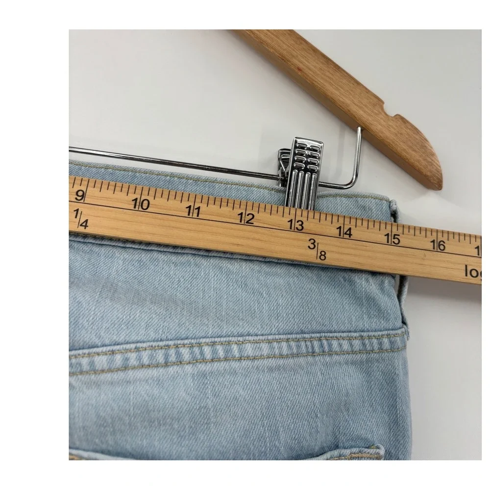 Gap‎ Vintage Flare High Rise Jeans Womens 29 8R Light Wash Denim Blue Boho